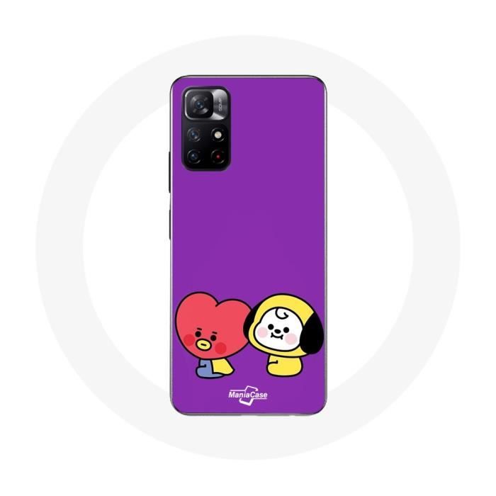 Coque - BTS - Xiaomi Redmi Note 11s 5G - Souple - Décorative - Mixte