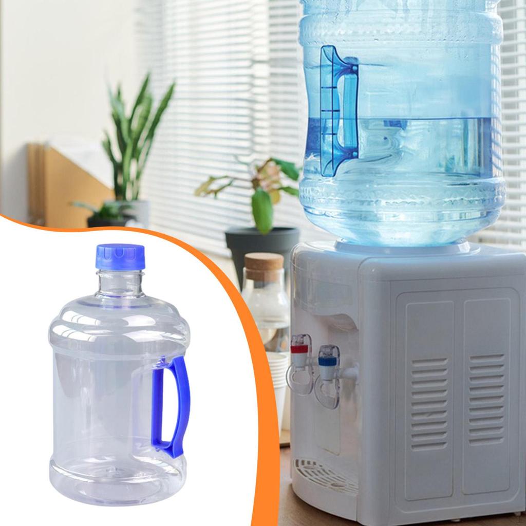 Многоразовая бутылка для воды, контейнер 2,5 л, кувшин с удобной ручкой, ведро для хранения для походов, церемоний, на открытом воздухе