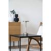 Lyneham lampe de table LED rechargeable décor argent.