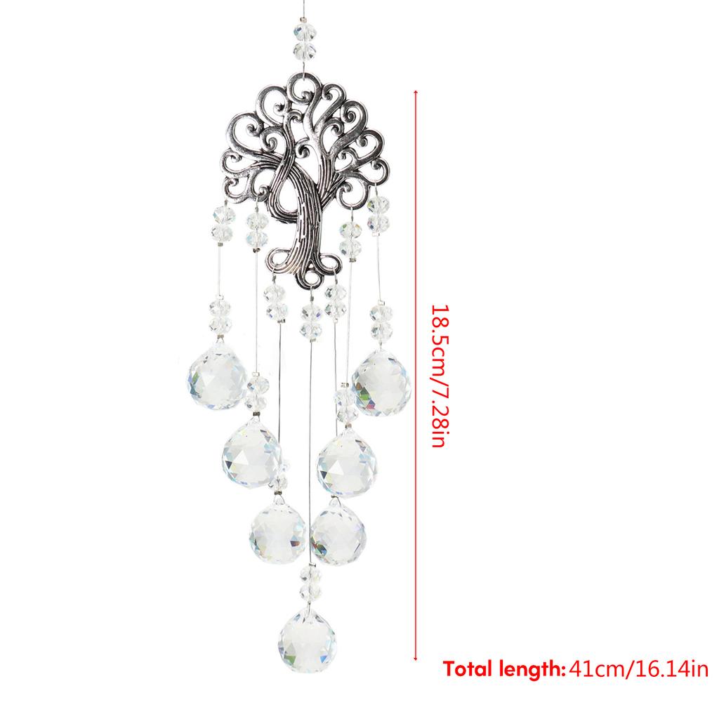 Сверкающий радужный ловец солнца, подвесное украшение из кристаллов, восхитительный декоративный кулон, подходящий для окна автомобиля, рождественской вечеринки дома