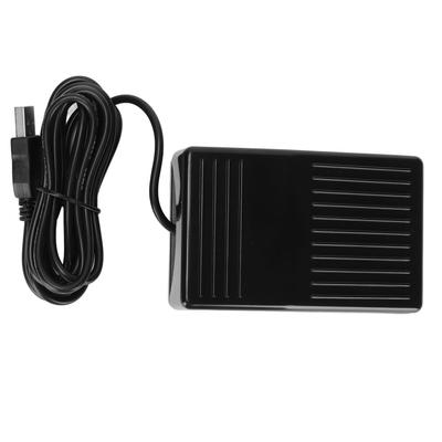 USB Педаль ножного переключателя Фотоэлектрический переключатель Многофункциональная одинарная педаль ножного переключателя с кабелем 2 метра для компьютера