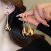 Европейское и американское темпераментное платье Неправильные серьги Модные женские ювелирные аксессуары с темпераментом 2025