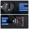 Trailer RV Keyless Entry Door Lock Latch Hatch Caravan-Motor Home Car Drawer Handle With Deadbolt Integrated Keypad Fob