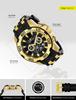 INVICTA Мужские кварцевые часы Pro Diver Casual из нержавеющей стали и силикона, черные [Б/У]
