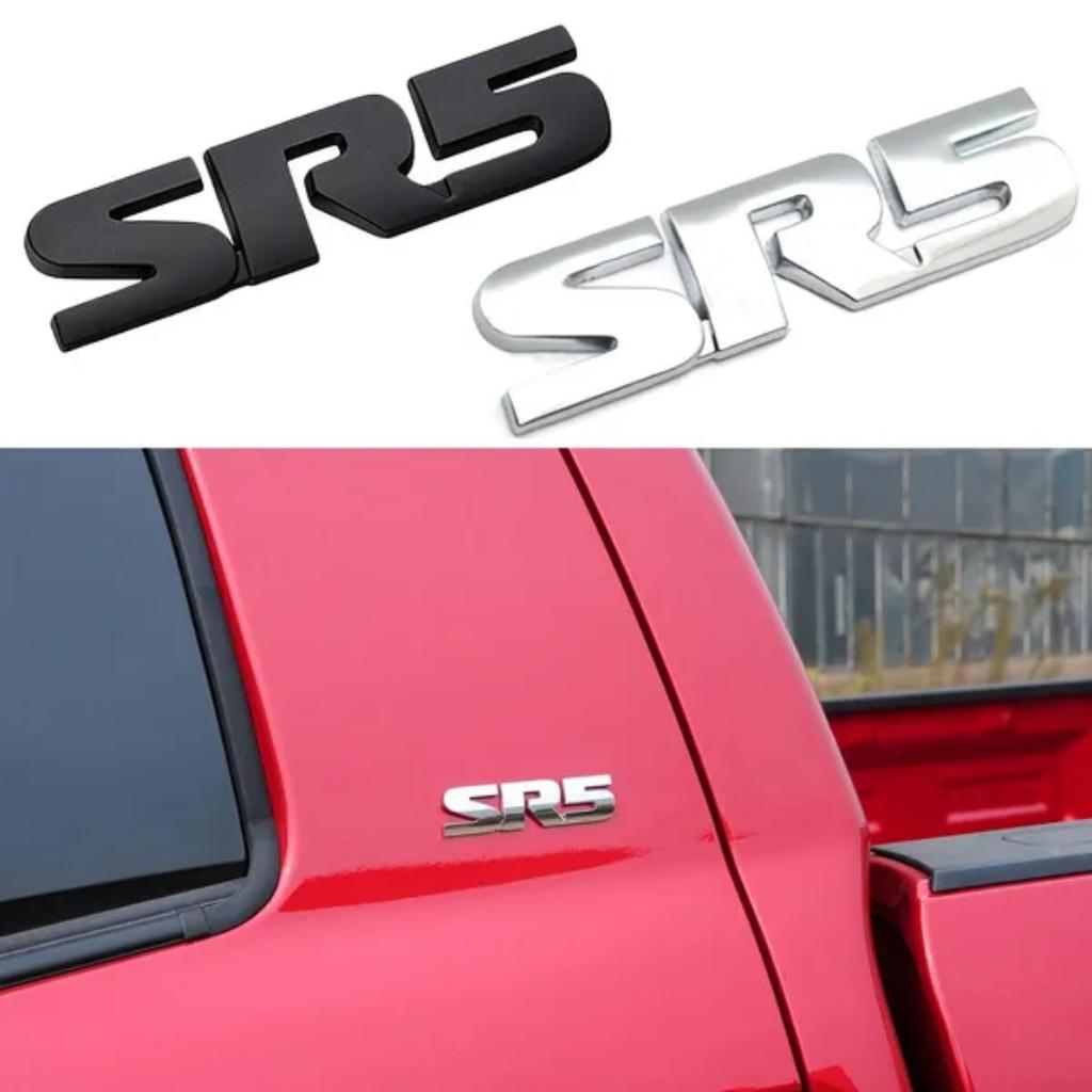 Эмблема SR5, декоративная наклейка, подходит для To/yota Tac/oma Tun/dra, заводская табличка, сменные наклейки, Стайлинг автомобиля