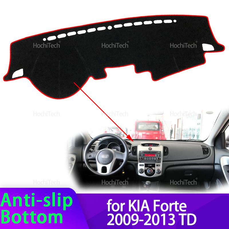 For KIA Forte 2009 2010 2011 2012 2013 TD High Quality Dashboard Mat Dashmat Cover Pad Sunshade Carpet Accessories