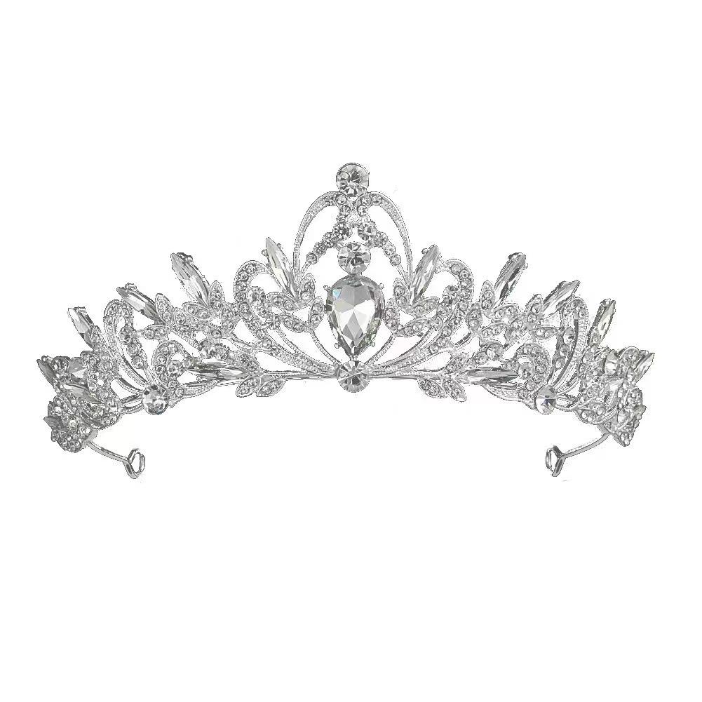 Корона повязка на голову сплав фото корона повязка на голову свадебный головной убор свадебные аксессуары для волос день рождения корона для волос