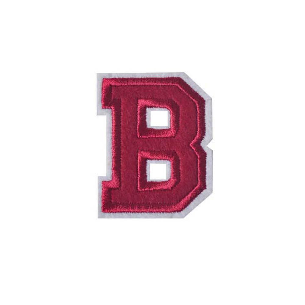 on 3D Crafts English Alphabet Sewing Fabric for T-Shirt or Coat Apparel A-Z Patches Applique Letter Patches Clothes Embroidery