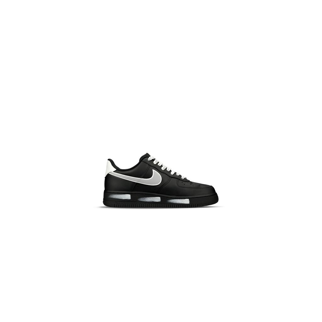 Nike Air Force 1 Кожаные Нескользящая Амортизация Износостойкие Низкие Кеды для Скейтбординга Унисекс Черный Белый CW2288-001(Команда333-РЕФОРМА)