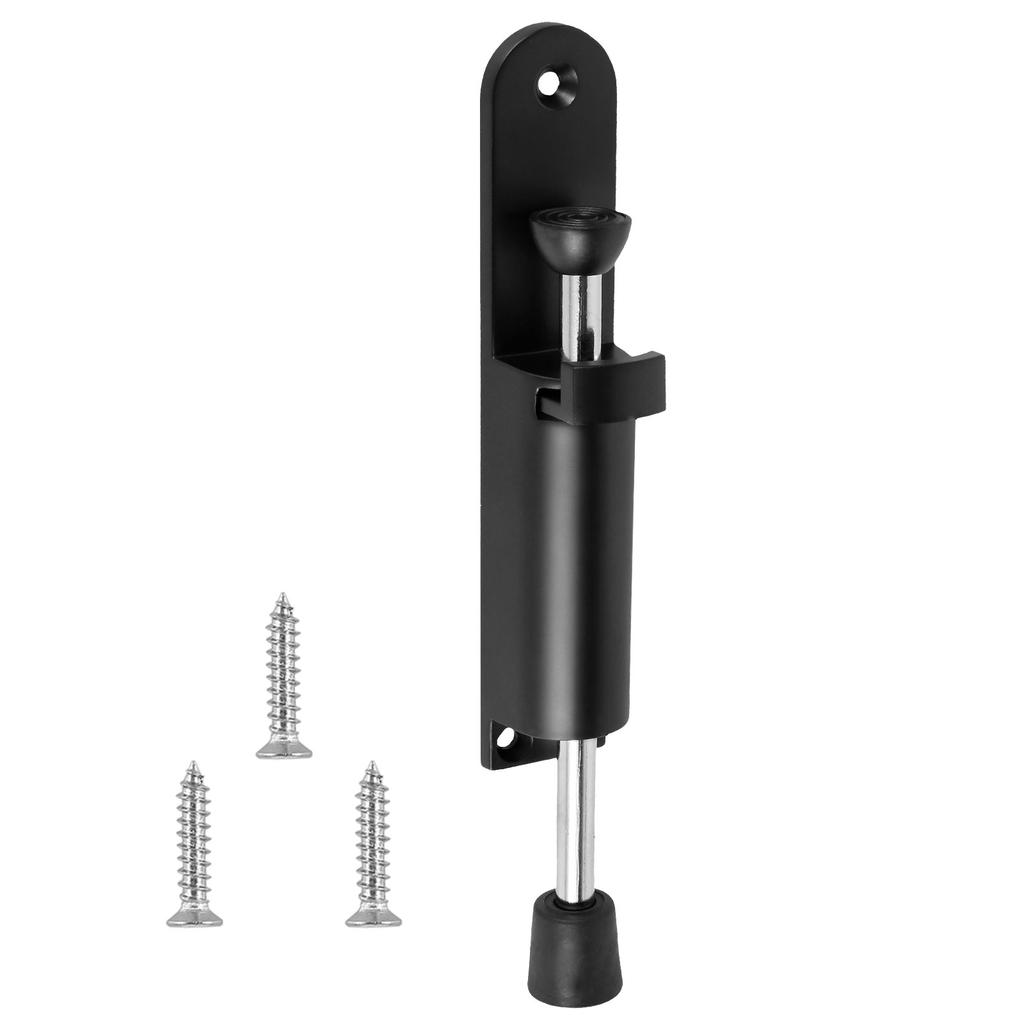 Пружинный дверной стопор, ножной стопор, телескопическая педаль из цинкового сплава, прочный держатель дверного замка, прочный защитный настенный щиток