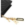 Daks Black Quilted Logo Charm Wallet Dcwa2e218bk
