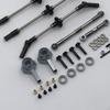 RC Car Upgrade Bridge Axle for WPL 1/16 Crawler Spare Metal Pull Rods, Can Improve the
