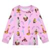 Kids Boys Girls Anime Cartoon Bad Guys Printed Casual Long Sleeves T-Shirt Pants Trousers Clothes Set