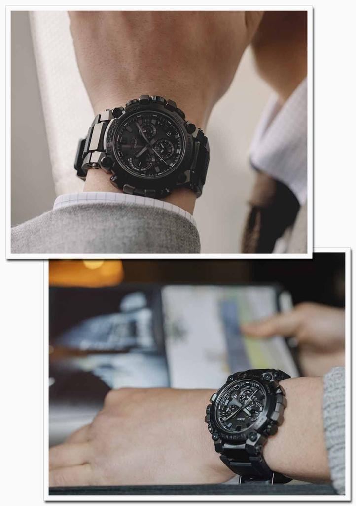 Часы Casio G-Shock MT-G Bluetooth с радиоконтролем и солнечной батареей, MTG-B3000B-1AJF, Мужские, Черные, Оригинальный японский продукт