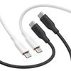 Anker PowerLine III Flow USB-C & Cable 1.8m Set of 2 Black White