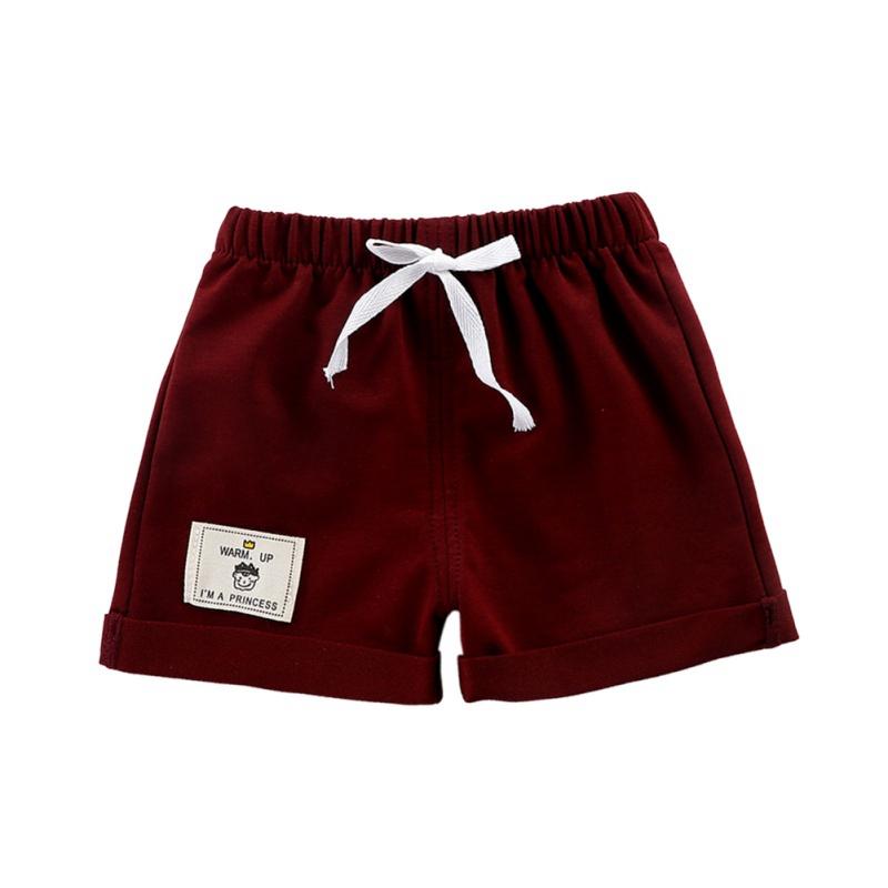 Детские шорты для мальчиков и девочек Пляжные шорты Детские хлопковые спортивные шорты