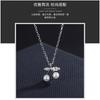 Womens Cherry Pearl Necklace Fresh Sweet Style Choker Fashion Jewelry Daily Wear