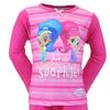 Детская пижама для девочек Shimmer and Shine - Фуксия