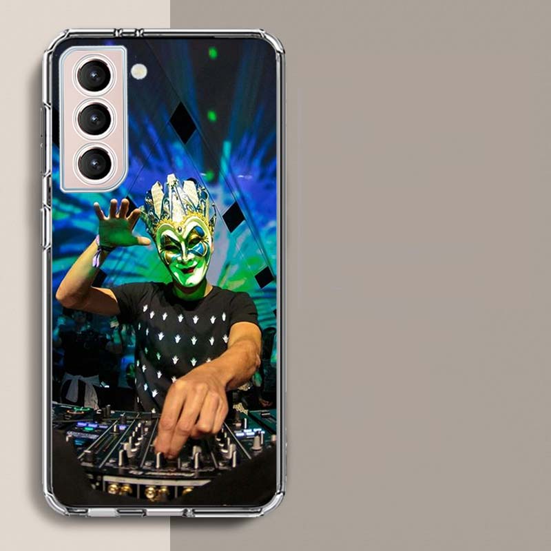 DJ Boris Brejcha Phone Case For Samsung Galaxy S25 Edge S24 S23 FE S21 S20 S10 Plus S22 S26 Ultra Cover Clear Cases TPU Capa She