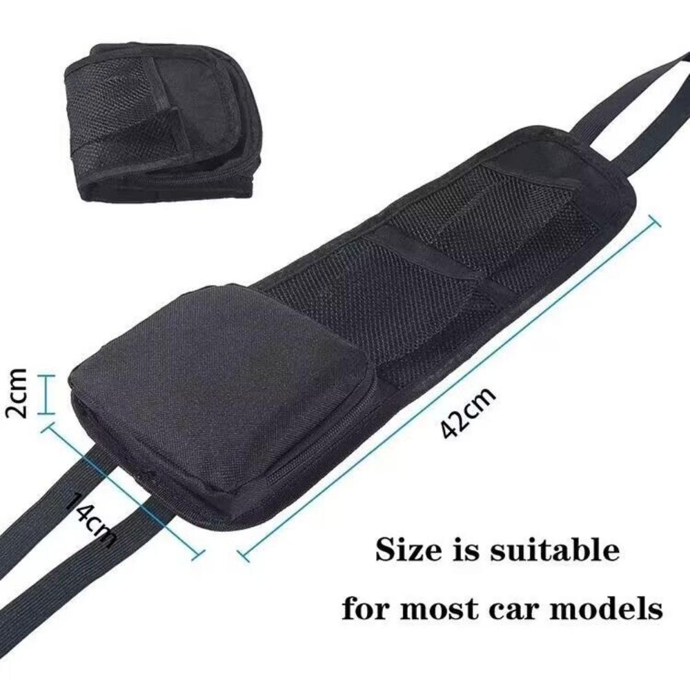 New Car Seat Organizer Phone Holder Auto Seat Side Storage Hanging Bag Multi-Pocket Drink Holder Mesh Pocket Car