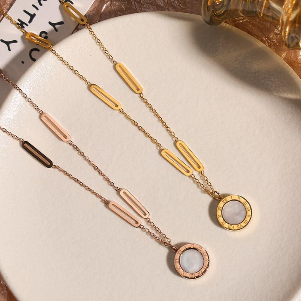 Jewelry Accessories Sweater Chain Light Luxury Clavicular Chain High Quality Roman Necklace