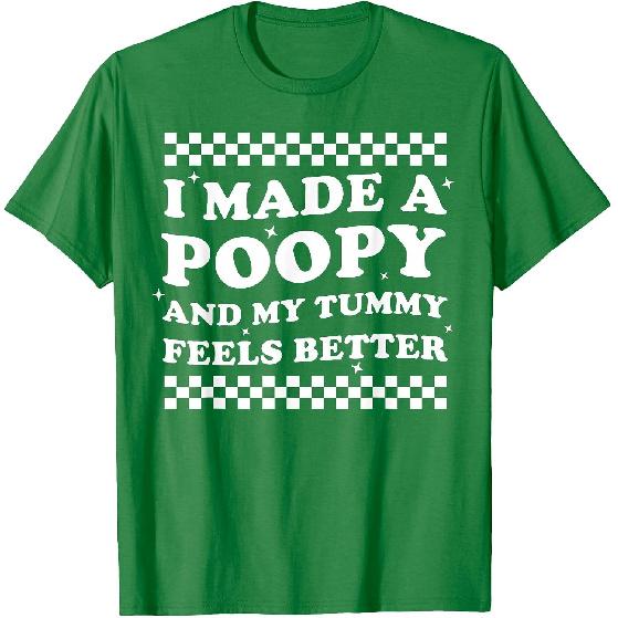Funny Inappropriate Vacation Swap Adult I Made A Poopy T-Shirt