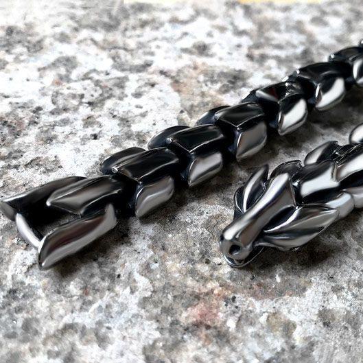 Men's Personality Domineering Keel Bracelet Men's Fashion Retro Creative Punk Bracelet Ins Niche Design Does Not Fade