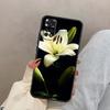 Цветы лилии для чехла-обложки Xiaomi Redmi Note 13 10 12 11 14 15 Pro Plus для Redmi 15 13C 12C 14C 10C 15C