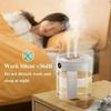 Dual Spray Humidifier USB Large Capacity Home 2L Quiet Bedroom LED Digital Display Night Light Office Desktop Mini Diffuser