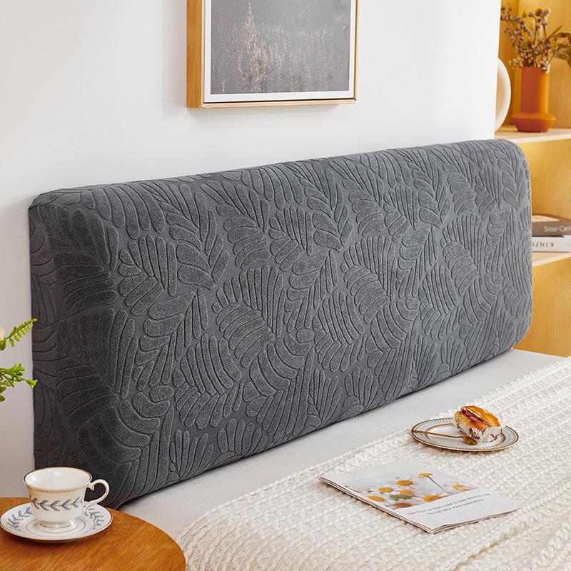 Headboard Covers, Stretch Bed Headboard Slipcover, Dustproof Protector Cover for Linen Fabric Tufted Upholstered Headboard