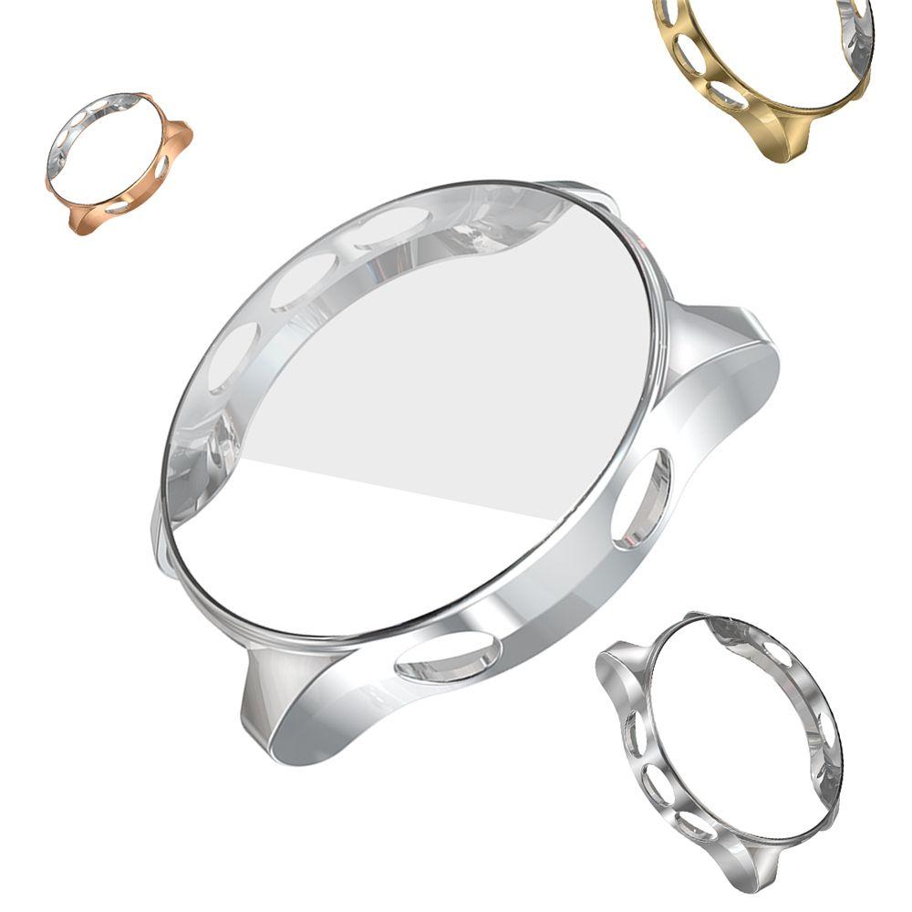 Противоударный чехол для часов из ТПУ с гальваническим покрытием, устойчивый к царапинам, защитная крышка, пленка для сенсорного экрана