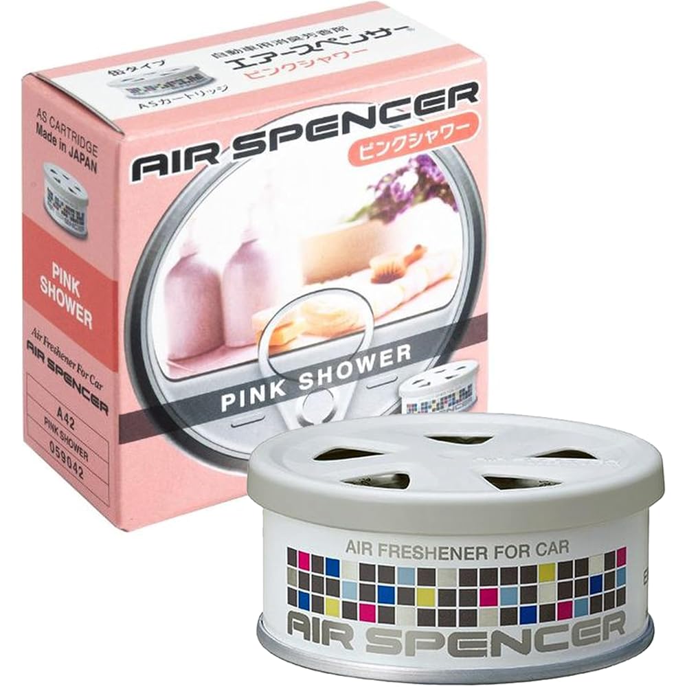 Air Spencer Освежитель воздуха Картридж Розовый Душ 40г Устранитель запаха в машине