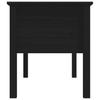 Vidaxl Stolik Kawowy, Czarny, 102X49X55 Cm, Lite Drewno Sosnowe