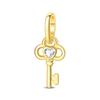 925 Silver Golden Series Cross Star Moon Charms Beads For Women Fit Bracelet DIY Birthday Party Jewelry Gifts