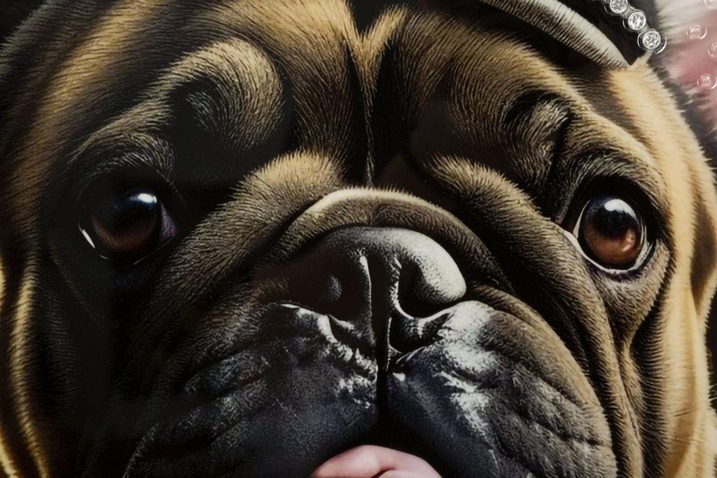 Лакированная настенная картина с рамой Bully с рамой см 62X4X82