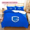 KRC Genk  Pattern Bedding Quilt Set  Home Decoration  Gift (1 * duvet cover + 2 * pillowcase  without core)