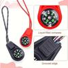 Multifunctional Mini Survival Compass Keepsake Lanyard Compass Hiking Tool Hiking Compass  Outdoor