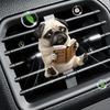 Car Vent Air Freshener Cute Dog Car Air Freshener Diffuser 2D Acrylic Aromatherapy Diffuser Long-Lasting Scent Vehicle