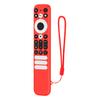Silicone Remote Case Anti-Slip Protective Controller Sleeve 360 Degree Protection Shockproof Remote Control Case for TCL RC902V/802NU1