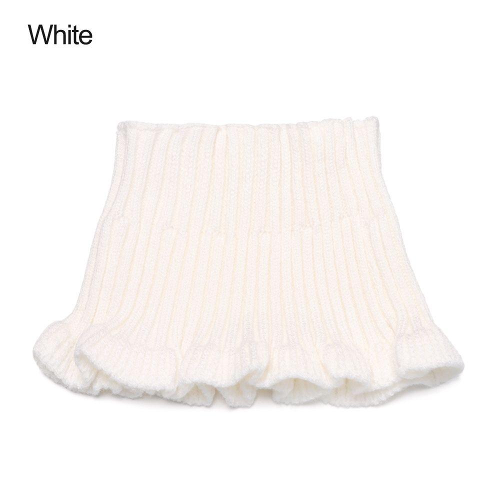 Winter Warm Windproof Detachable Neck Guard Scarf Knitted Fake Collar Turtleneck