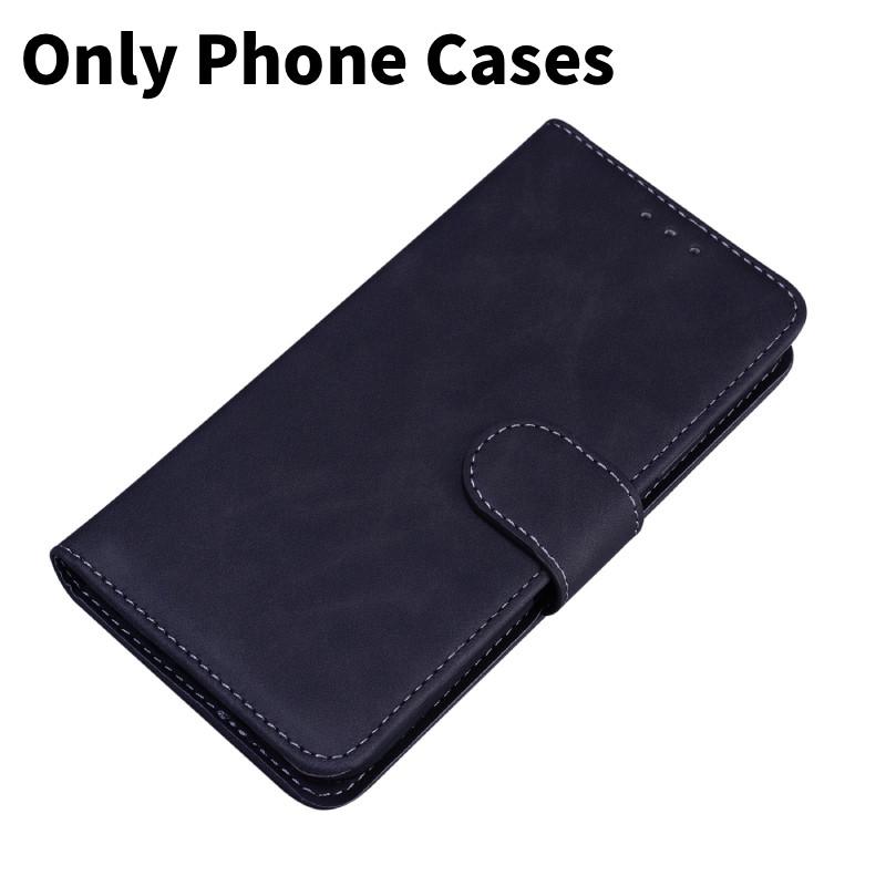 Galaxy For A06 Solid Color Skin Leather Phone Case Women Men Magnetic