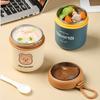 Multifunction Thermo Tableware Microwave Heating Soup Cups Vacuum Flasks Breakfast Cup Lunch Box