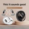 Наушники Bluetooth с костной проводимостью, беспроводные, сверхдолгоиграющие, без ушей, с креплением на ухо, с функцией шумоподавления