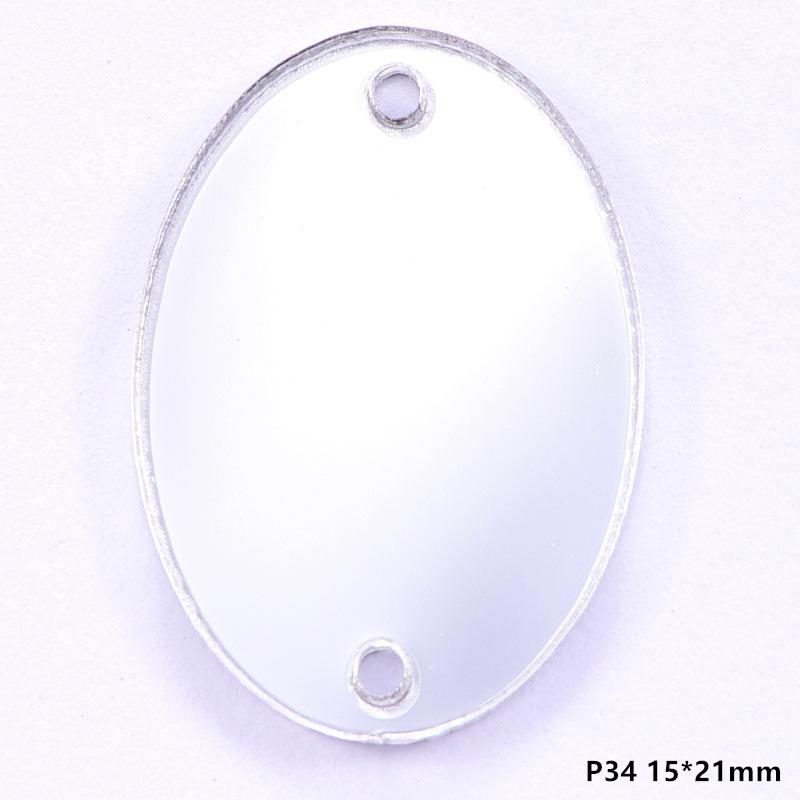 Акриловая ручная шовная дрель, зеркало специальной формы с плоским дном, сделай сам, украшение одежды, ювелирные изделия, зеркальные аксессуары, шовная дрель