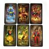 78PCS Russian Rider Tarot Cards Divination Fortune Telling With Paper Guidebook Training Deck Entertainment Board Game Party Edition