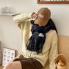 Versatile Imitation Cashmere Tassel Soft And Sticky Plaid Scarf For Women'S Winter Luxury New Fashionable Thickened Warm Shawl