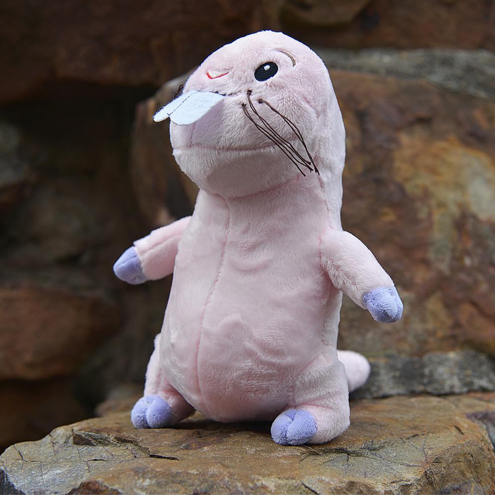 Pink Big Teeth Marmot Plush Toy Cartoon Stuffed Animal Doll Cute Decoration