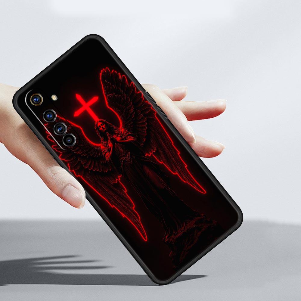 Чехол с узором в виде креста Для Realme C67 C63 C55 C53 C35 C25 C21 GT 2 3 5 6 10 11 12 13 Pro Plus 5G Мягкий ТПУ Чехол для телефона