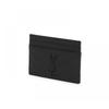 Saint Laurent Cassandra Monogram Matelasse Black Envelope Small Card Holder 423291 Bow08