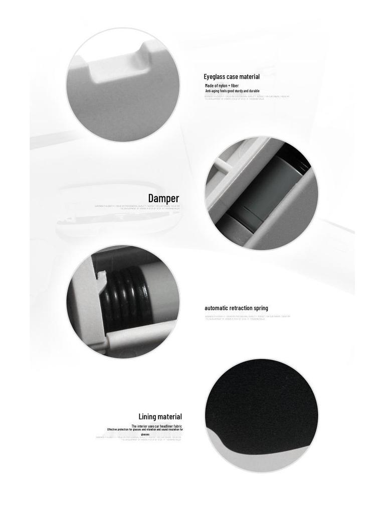 Совместимый с Mercedes-Benz футляр для очков для классов A, B, C, E, M, V, GLA, GLC, GLS, GL, S и Vito